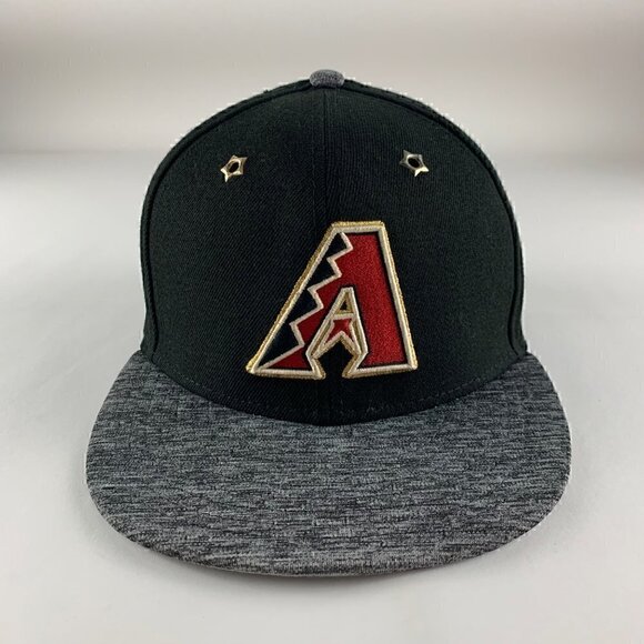 Arizona Diamondbacks MLB Black Gray New Era 2016 All Star Game Mens 7 5/8 - Picture 2 of 5